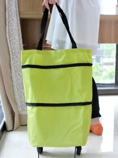 Foldable Trolley Bag – Wheeled Shopping & Travel | FERVENT