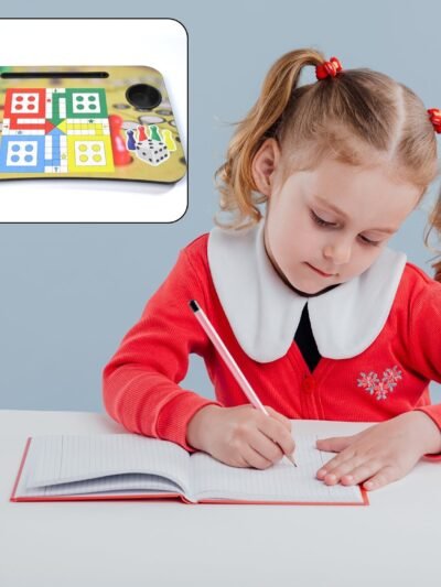 Foldable Study Table – Ludo Design for Kids | Little Learners
