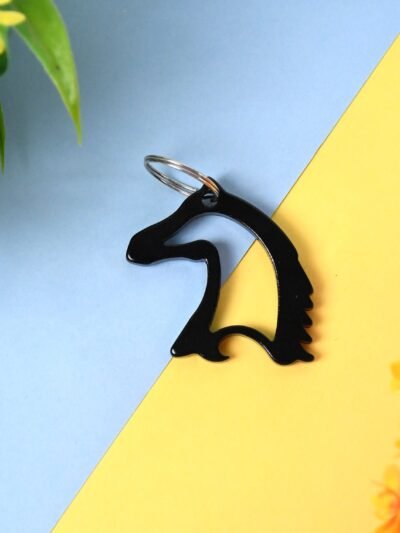 Horse Face Keychain – Durable Metal Equestrian Accessory | Styleva