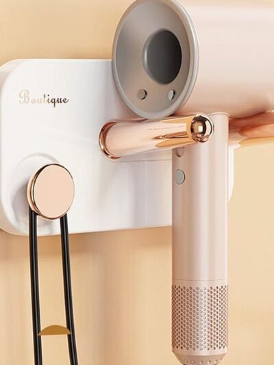 Wall Mount Hair Dryer Holder � Space-Saving & Heat Resistant