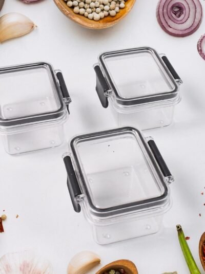 Kitchen Storage Container – Airtight, BPA-Free 3 Piece Set 250ml