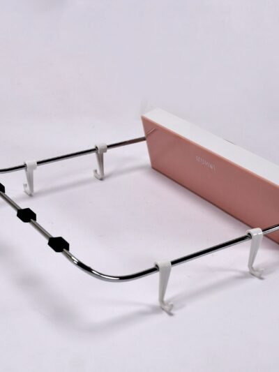 Foldable Wash Basin Rack – Wall-Mounted, Space-Saving | Organivo