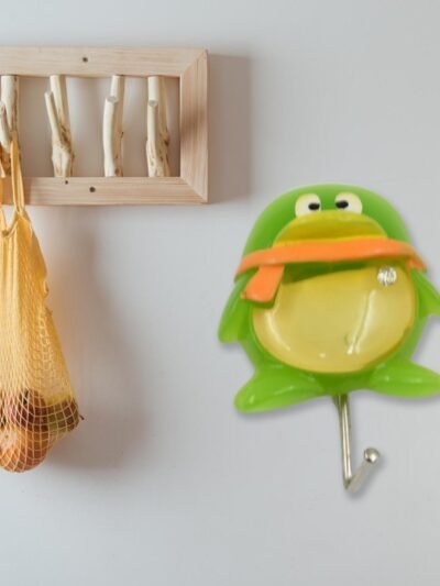Self-Adhesive Wall Hooks – Multipurpose Frog Design | GlimmerHome