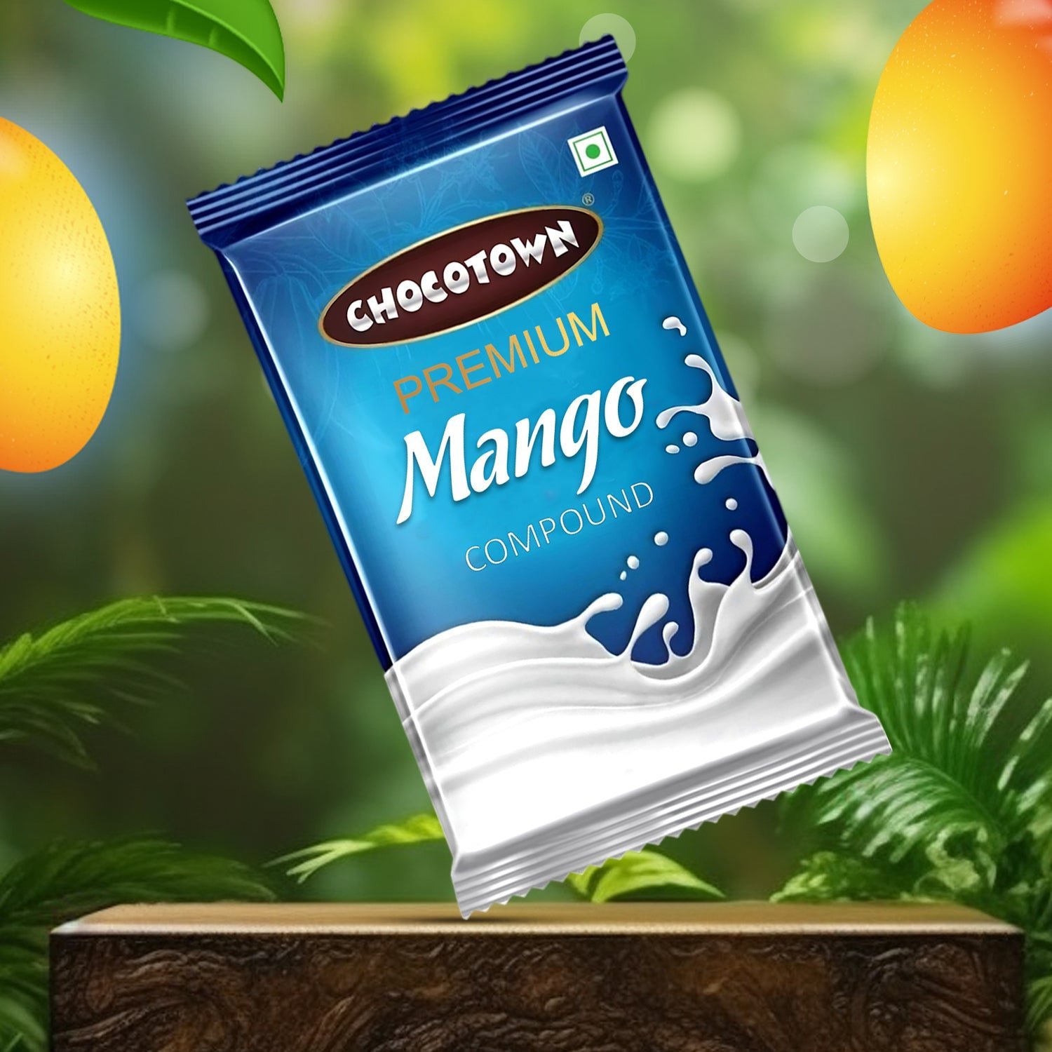 Mango Compound Chocolate � Premium 500gm Slab | Chocotown