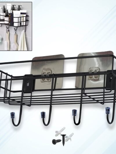 Shower Shelf Rack – Lightweight 3-in-1 Iron Organizer