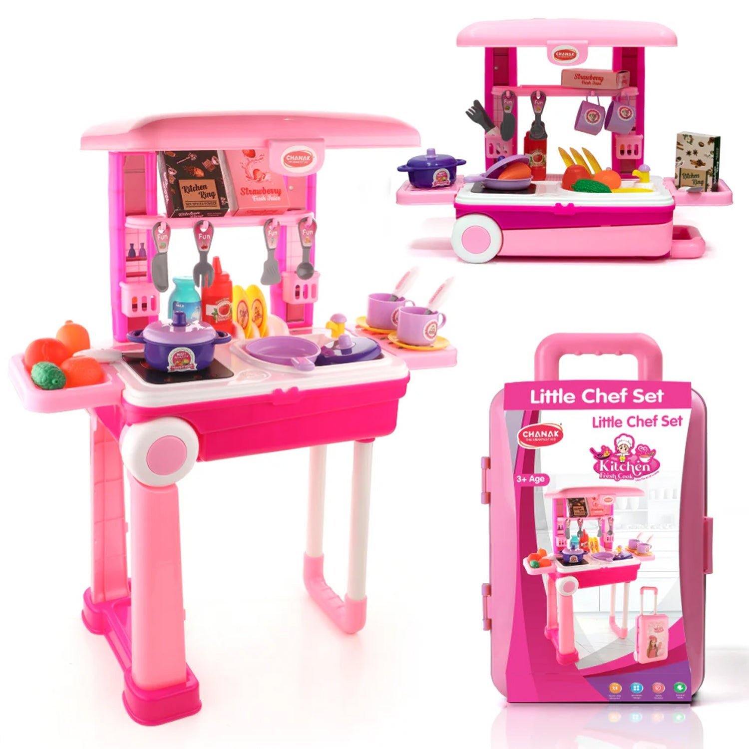 Kitchen Set for Kids � Portable Pretend Play Toy | Aditi