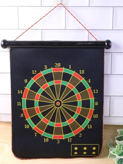 Magnetic Dart Board – Double-Sided Foldable Game Set