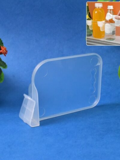 Plastic Storage Basket Organizer – Adjustable Fridge Space Saver