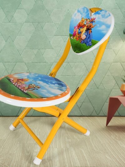 Kids Folding Chair – Heart Shape Cartoon Design | Little Fashionistas