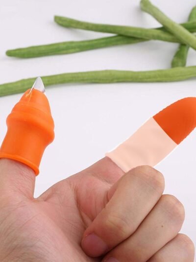 Vegetable Thumb Cutter Set – 5-Piece Sharp Blades | Quickslice
