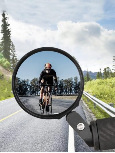 Bar End Bike Mirror – Universal Fit, 360° Rotatable | RaceVault