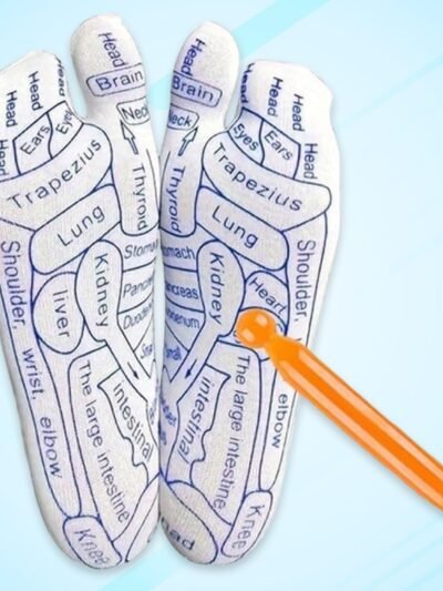 Reflexology Acupressure Socks Set – Targeted Foot Massage & Relaxation