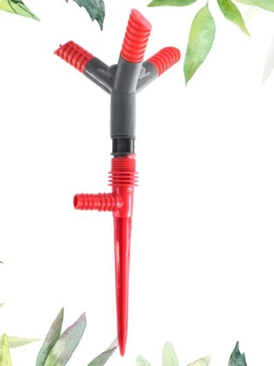 Efficient Rotating Garden Sprinkler – 3 Arm 360° Coverage |