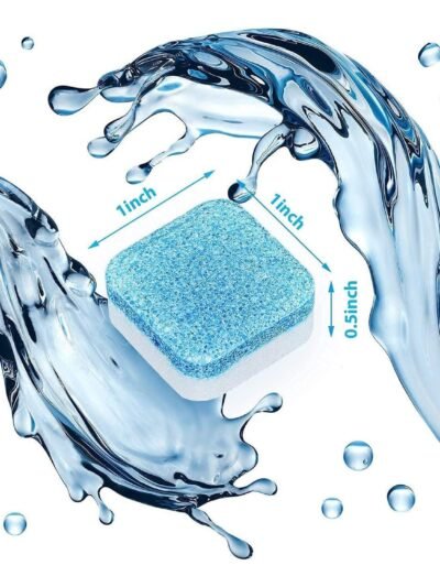 Washing Machine Cleaner Tablets – Lavender, Effervescent Stain Remover | Velvet Wipe