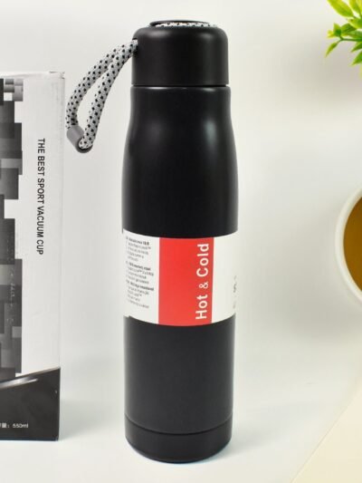 Vacuum Insulated Water Bottle – Keeps Drinks Hot & Cold 550ML