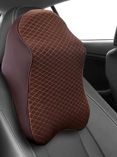 Memory Foam Car Neck Pillow – Ergonomic Support for Driving | Velvet Wheels
