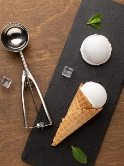 Ice Cream Scoop – Trigger Release Stainless Steel | Indo Glow