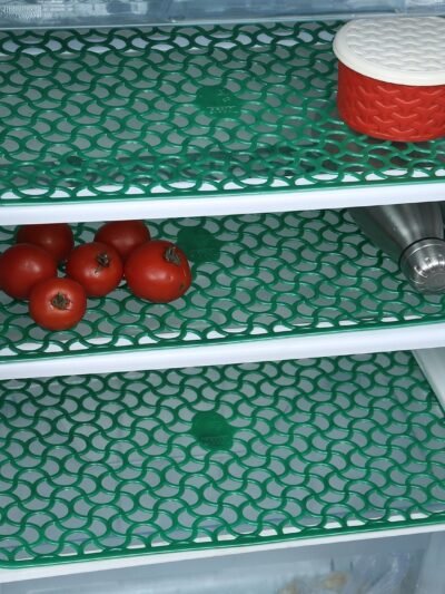 Fridge Drawer Mats Set of 6 – Waterproof PVC Liners | Indo Glow