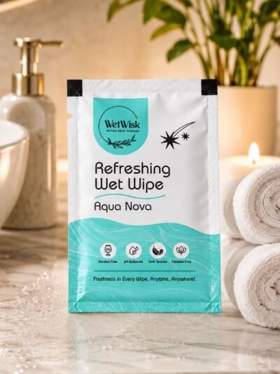 Aqua Nova Refreshing Wet Wipe � Gentle & Travel-Friendly Cleansing