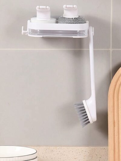 Wall Mounted Cleaning Combo Set – Space-Saving Kitchen Organizer
