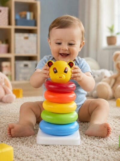 Jumbo Stacking Rings – Educational Toy for Toddlers | Little Learners