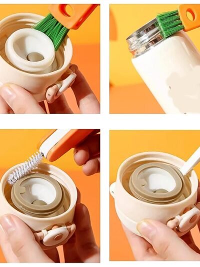 Bottle Cleaning Brush – 3-in-1 Multifunctional | SparkleTidy