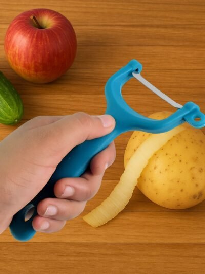 Vegetable Peeler – Serrated Stainless Steel Blade for Kitchen