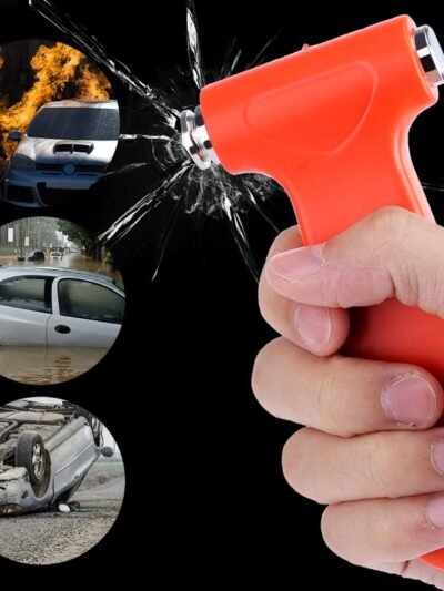 Car Safety Hammer – Emergency Window Breaker & Cutter | Safora