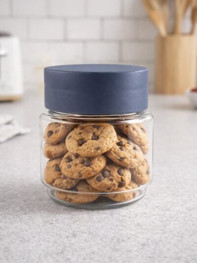 Airtight Kitchen Storage Jar – Secure 500 ML Transparent Container