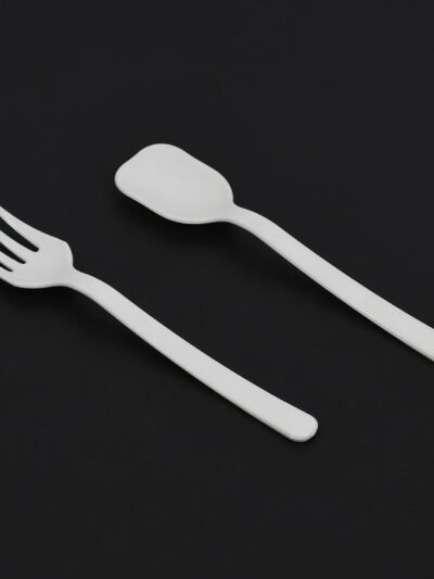 Disposable Plastic Cutlery Set – Heavy Duty Forks & Spoons | Quickslice