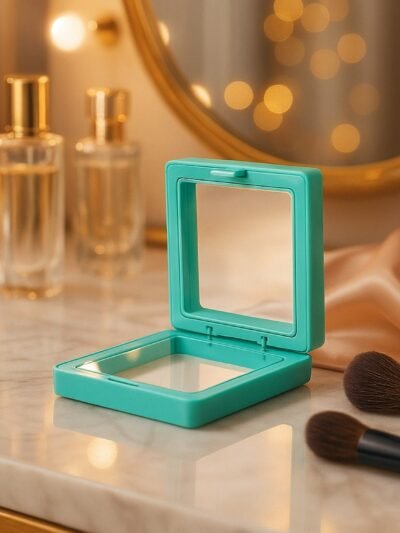Transparent Jewellery Display Box – Elegant Floating Frame Organizer