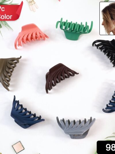 Plastic Hair Clamp – Lightweight Durable Matte Barrette