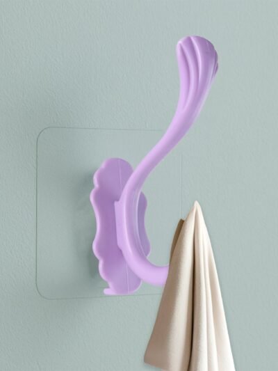 Self Adhesive Heavy Duty Wall Hook – No Drilling Needed