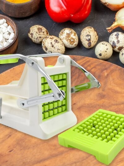 French Fry Cutter – Stainless Steel Vegetable Slicer | Indo Glow