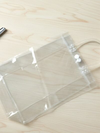 Transparent PVC Carry Bag – Lightweight & Durable Organizer