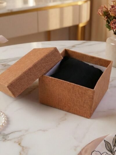 Jewellery Storage Box – Soft Cushion Gift Organizer 9×6 cm