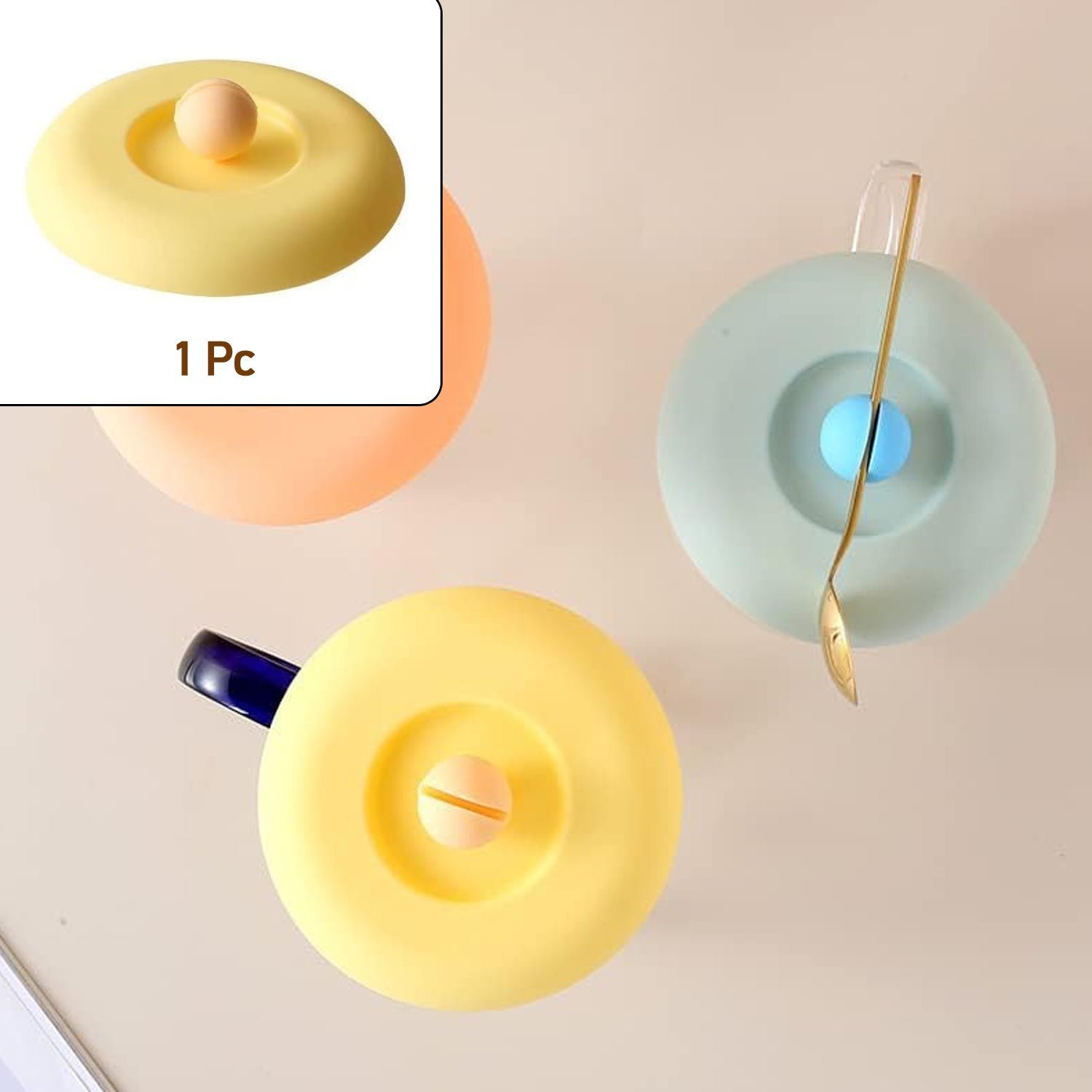 Silicone Cup Lid � Airtight Seal for Mugs & Cups | Tidy Table