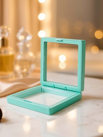 Transparent Jewellery Display Box – Elegant 3D Floating Organizer