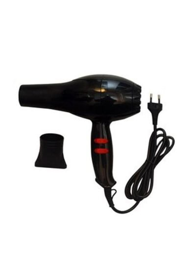 Professional Hair Dryer – 1500W Hot & Cold, Black | Calm & Curl