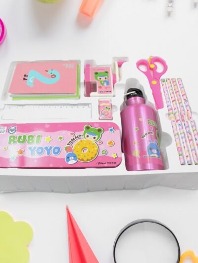 Kids Stationery Set – 12-Piece School Supplies Kit | Writezo