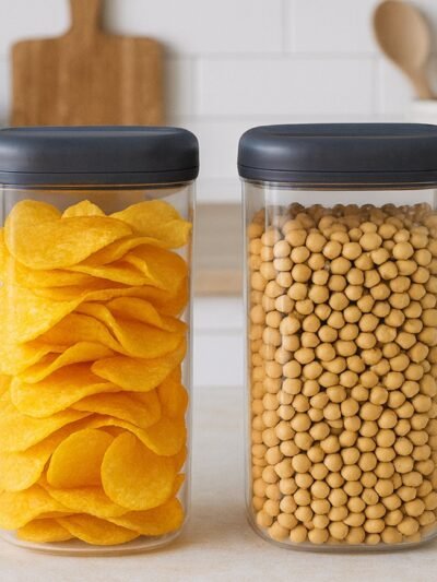 Airtight Kitchen Storage Containers – 2 Pc Set, 1500 ml Each