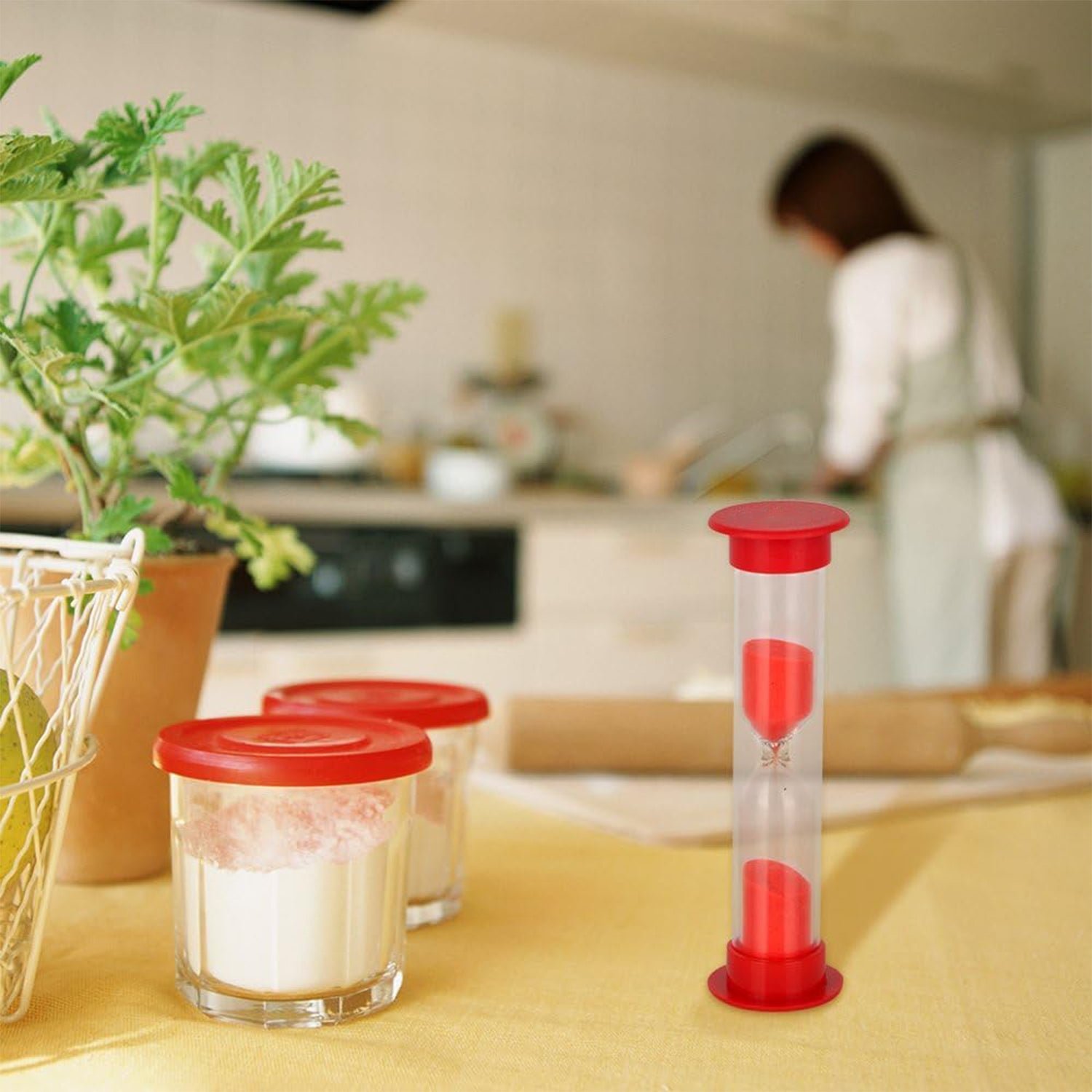 Sand Timer – 3-Minute Plastic Hourglass Set | Inventive Play