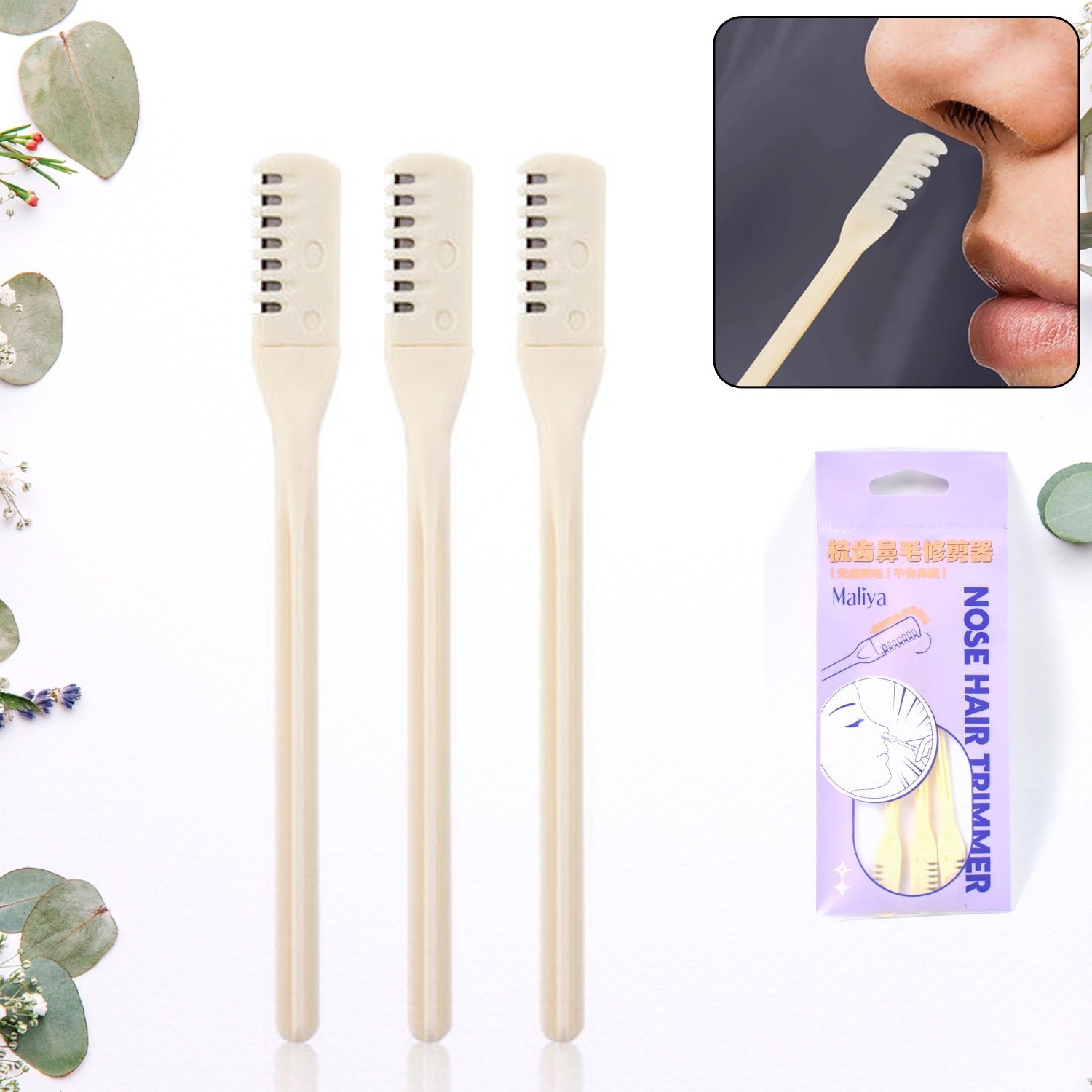 Nose Hair Trimmer � Painless 3-in-1 Grooming Kit | PureBeard