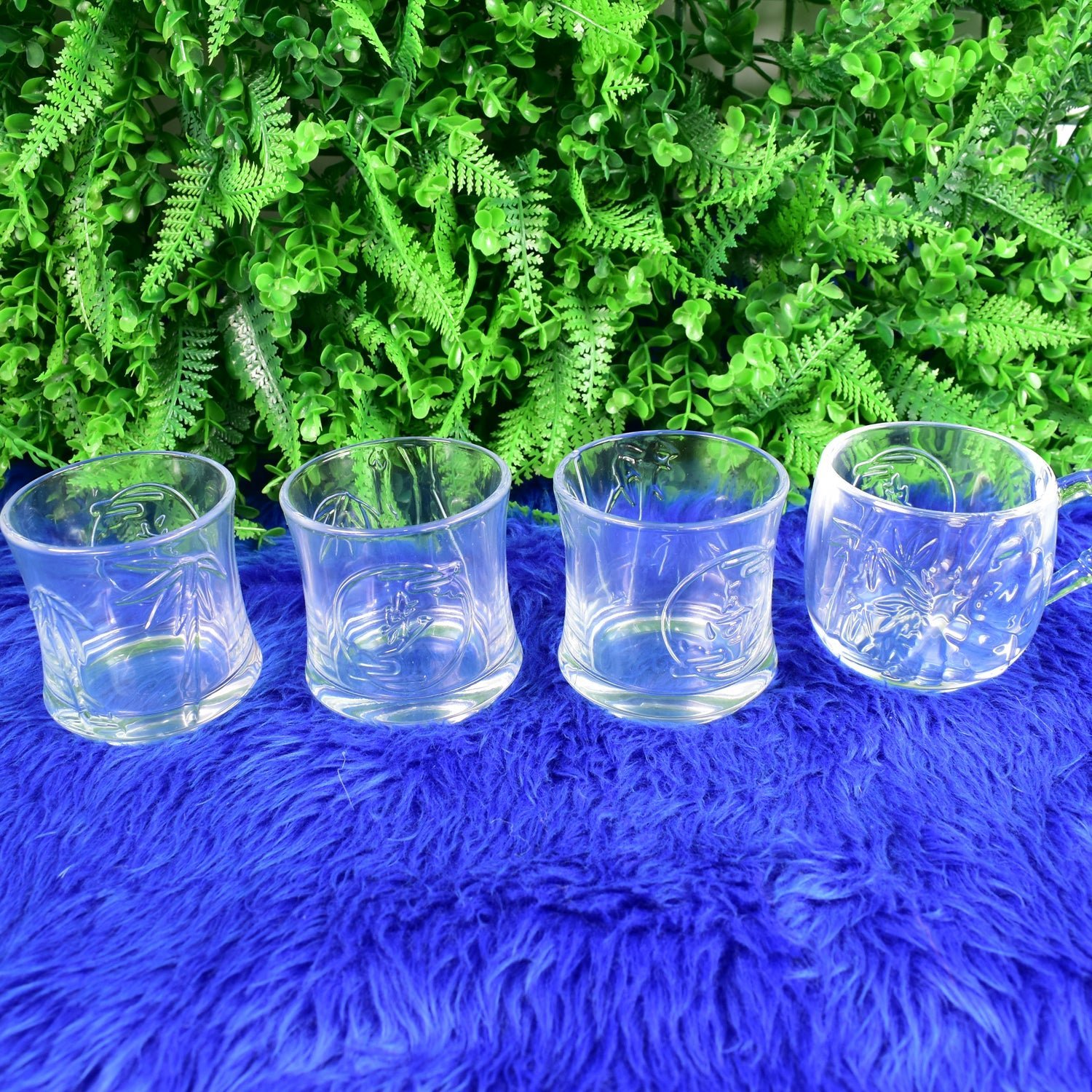 Glass Drinkware Set � 4-Piece Mugs & Tumblers | TableNest