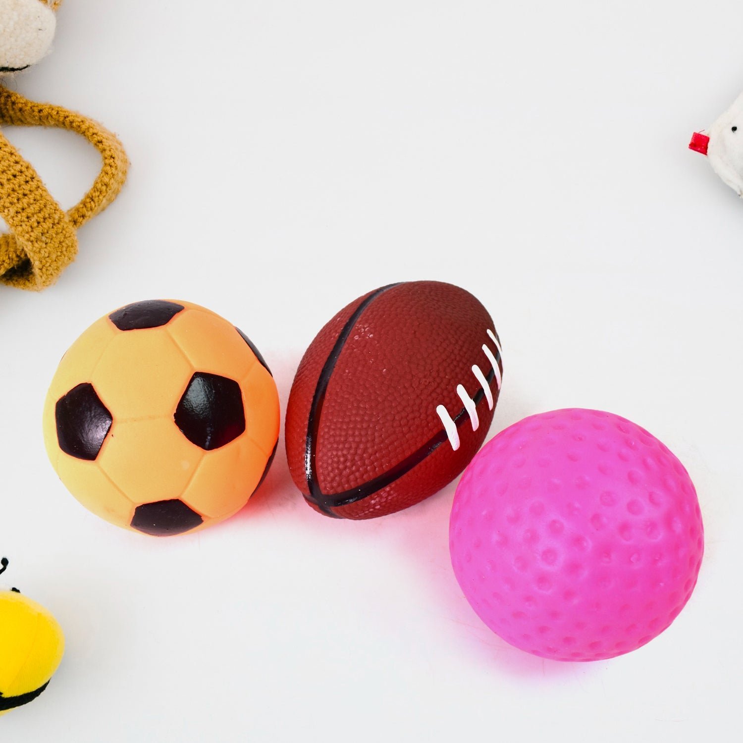 Kids Squeeze Ball Set � Soft & Non-Toxic Play Balls (Set of 3) | Aditi