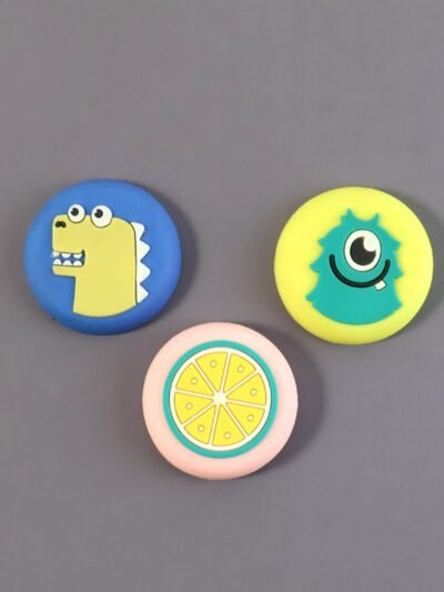 Cartoon & Fruit Wall Door Stopper – Soft Cushioned Bumper