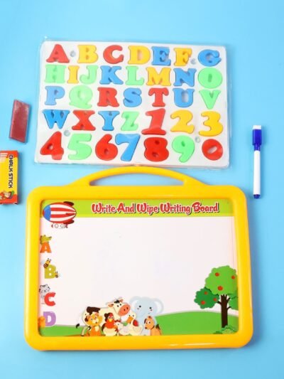 Kids Writing Board Set – Double-Sided Whiteboard & Blackboard