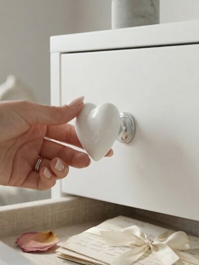 Heart Shape Toilet Flush Button – Stylish Bathroom Upgrade