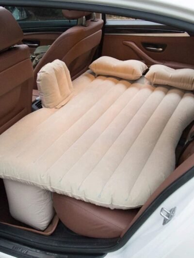 Inflatable Car Bed – Portable Travel Mattress Kit | Velvet Wheels