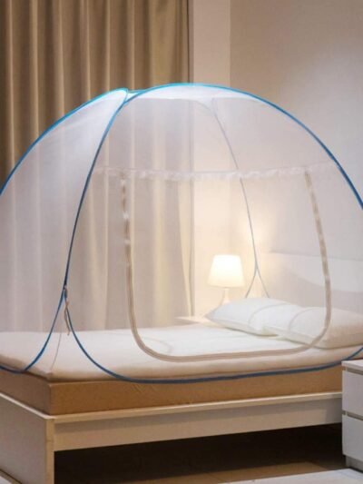 Polyester Foldable Mosquito Net Tent – Easy Setup & Portable Protection